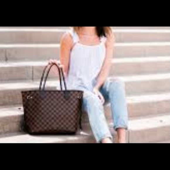 Classic Louis Vuitton Neverfull MM Damier … - Picture 6 of 9